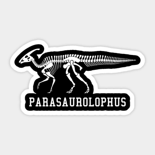 Parasaurolophus skeleton Sticker